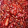 Deep red
